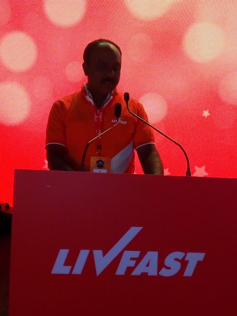 Livfast brand event felicitation